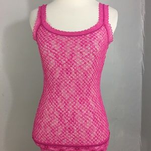 Sexy Pink lace DKNY tank top